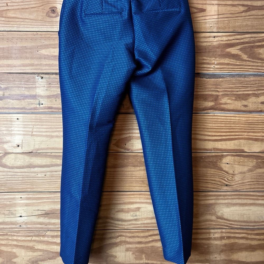 Express Navy Patterned Pants - Picture 5 of 8